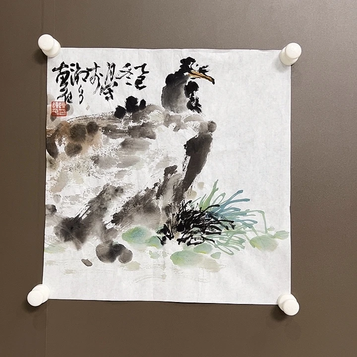 国画陈连平   手绘原创