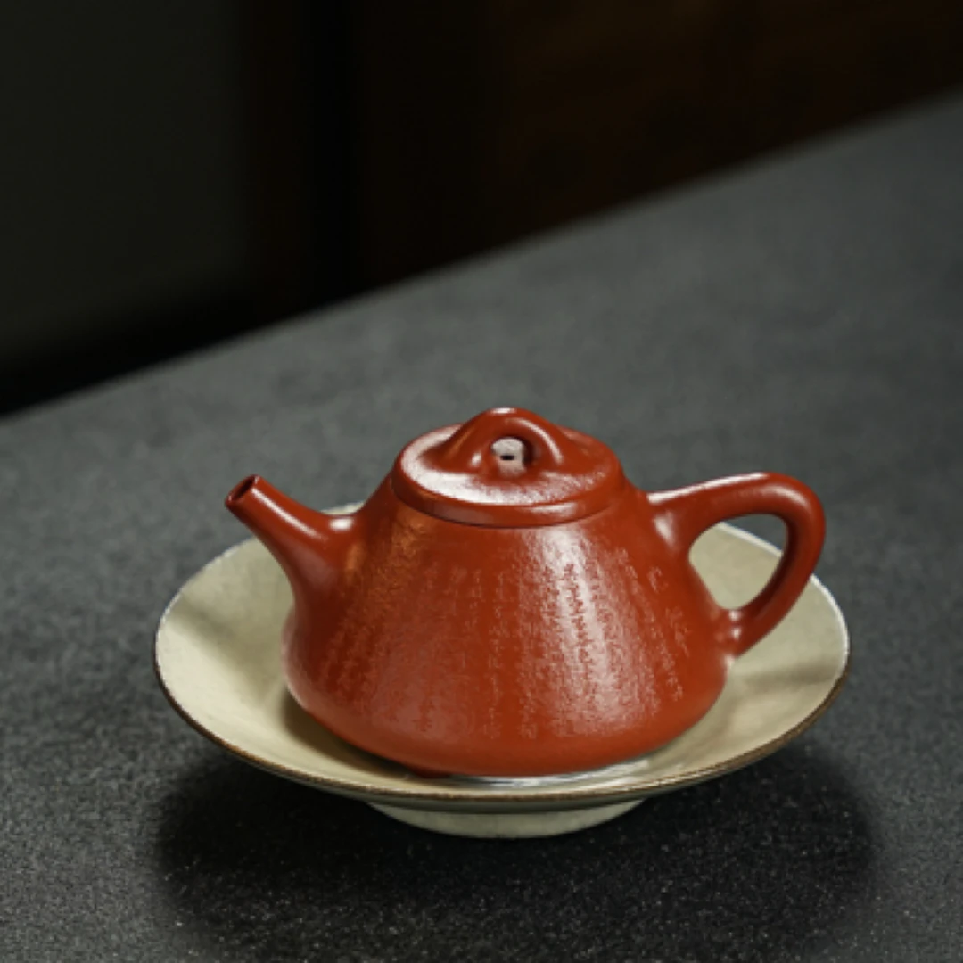 心经子冶·全手工·200cc 原矿30目粗砂朱泥