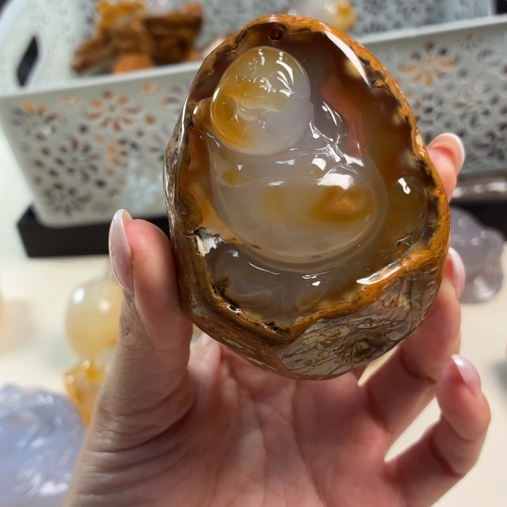 玛瑙/玉髓吊坠(不含链)未镶嵌
