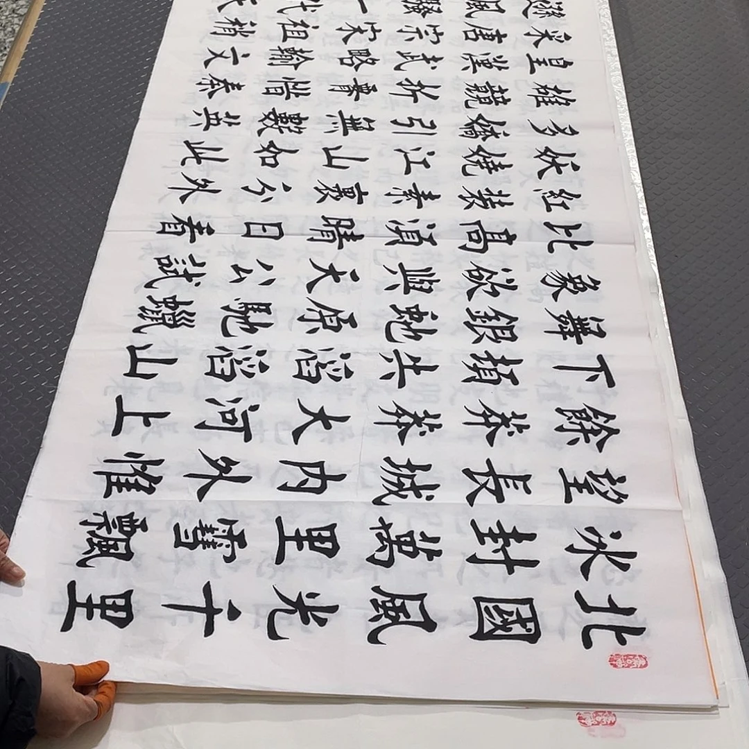 书法老师真人手写杨打包