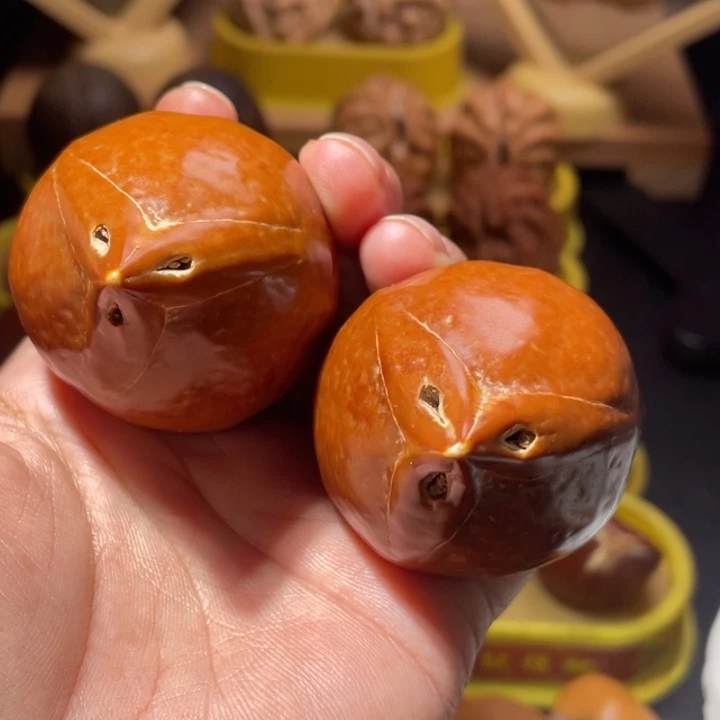 吊坠文玩核桃巨大尺橄榄核43