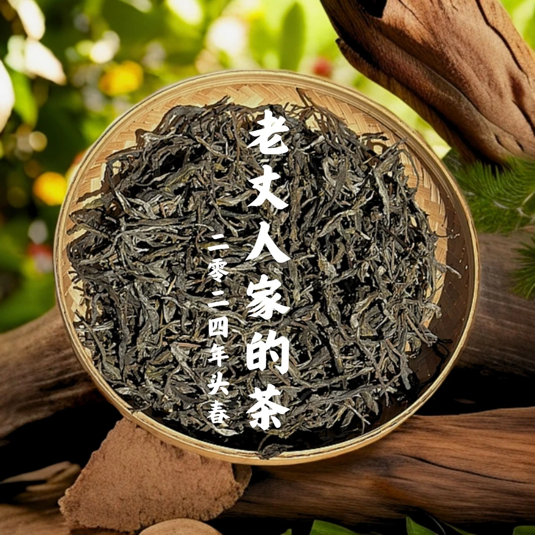 【支书优选】2024年 邦旭支书老丈人的茶 荒山古树头春生茶  散茶