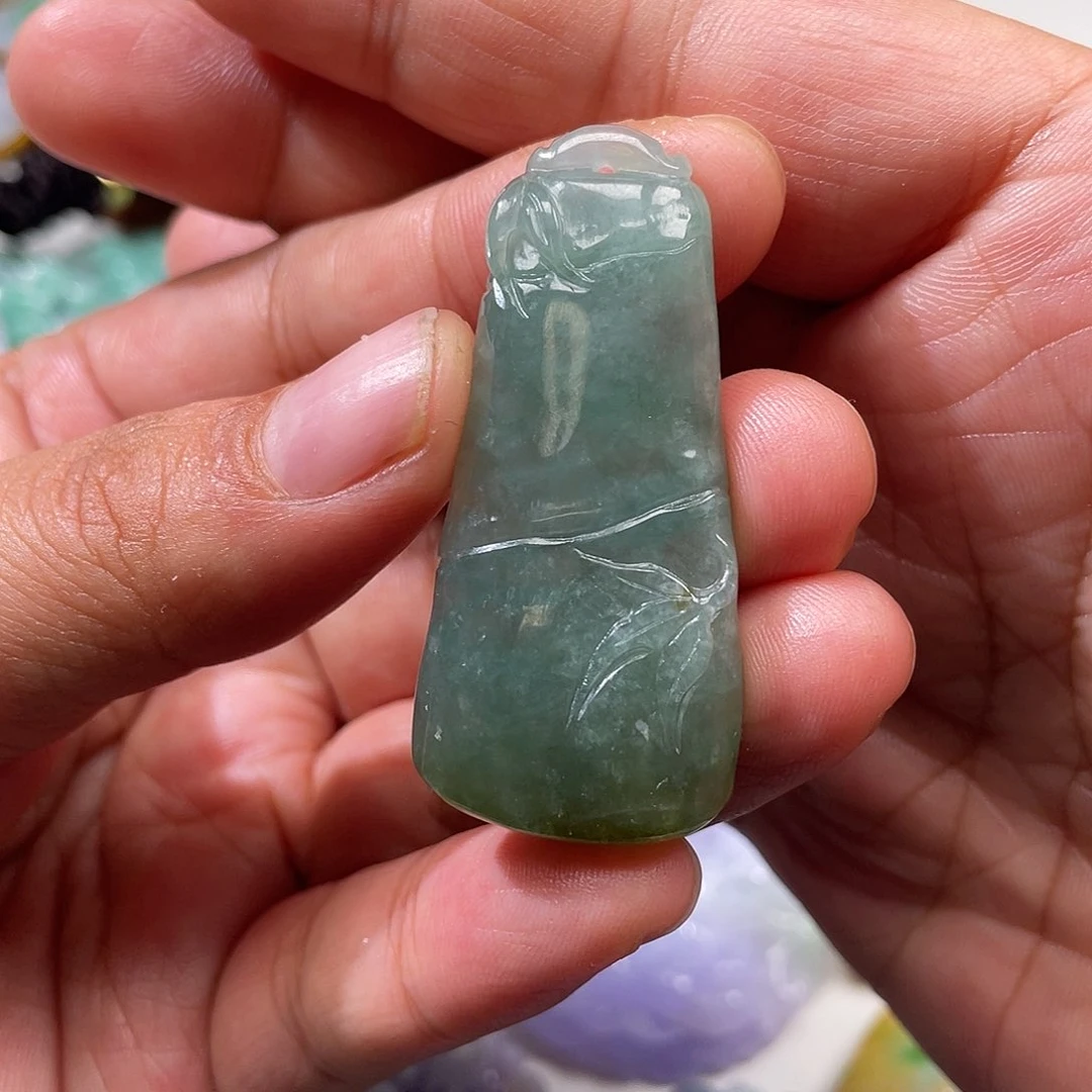 颈饰未镶嵌翡翠翡玉缘翡翠
