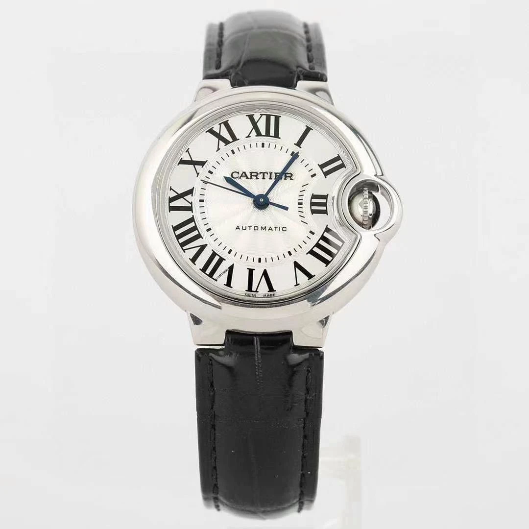 95新 Cartier/卡地亚 66068/蓝气球自动机械腕表/33盘/原装