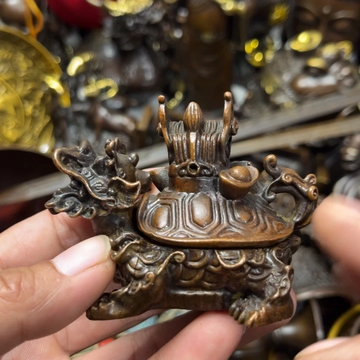 顺顺利利，铜器摆件