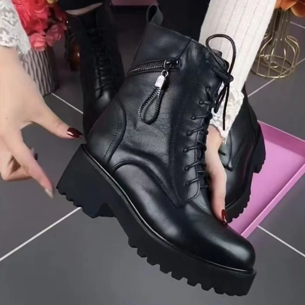 2024年新款加绒加厚东北大棉鞋防水防滑百搭短靴