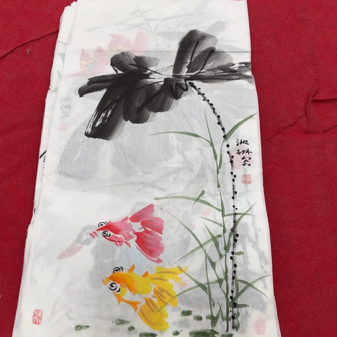 国画花鸟等多种鸟类的