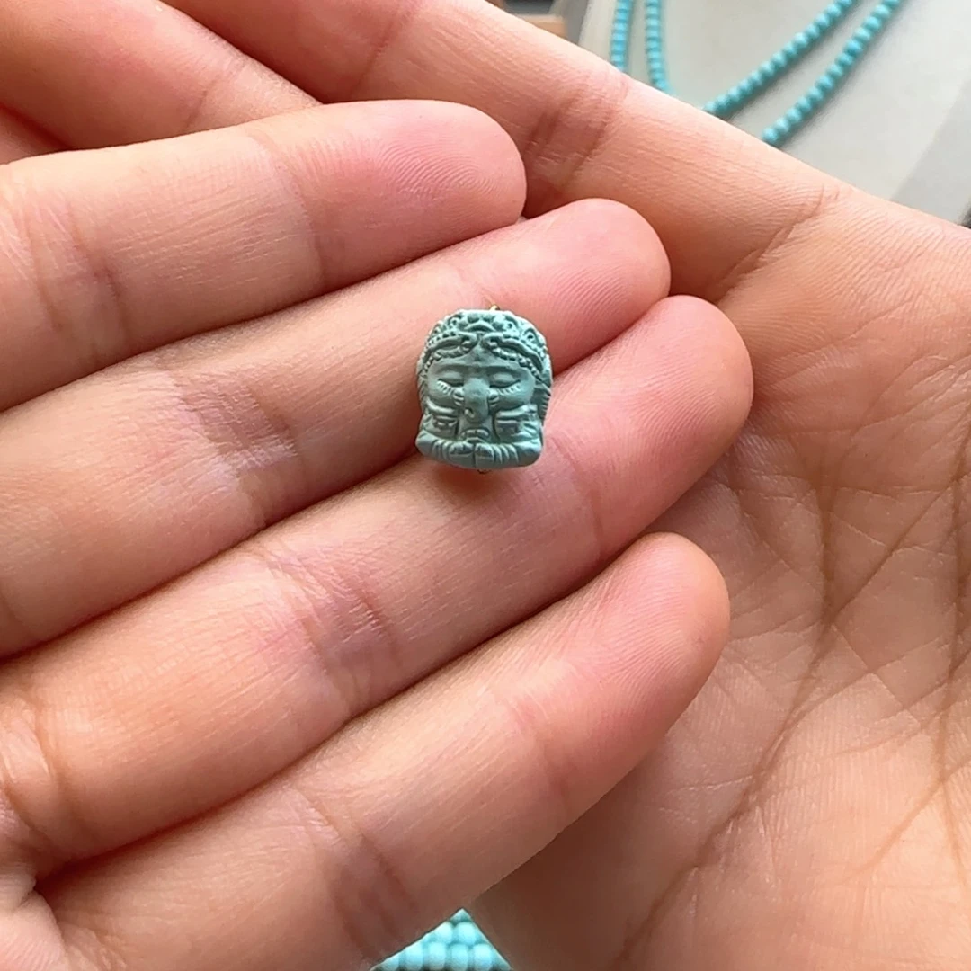 绿松石未镶嵌10象宝z