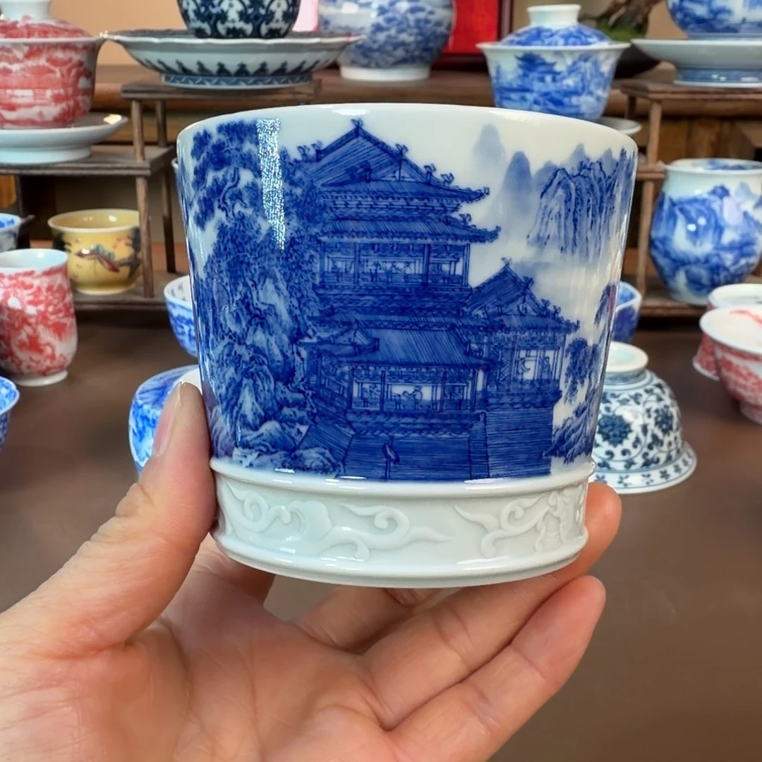 景德镇陶瓷手工手绘