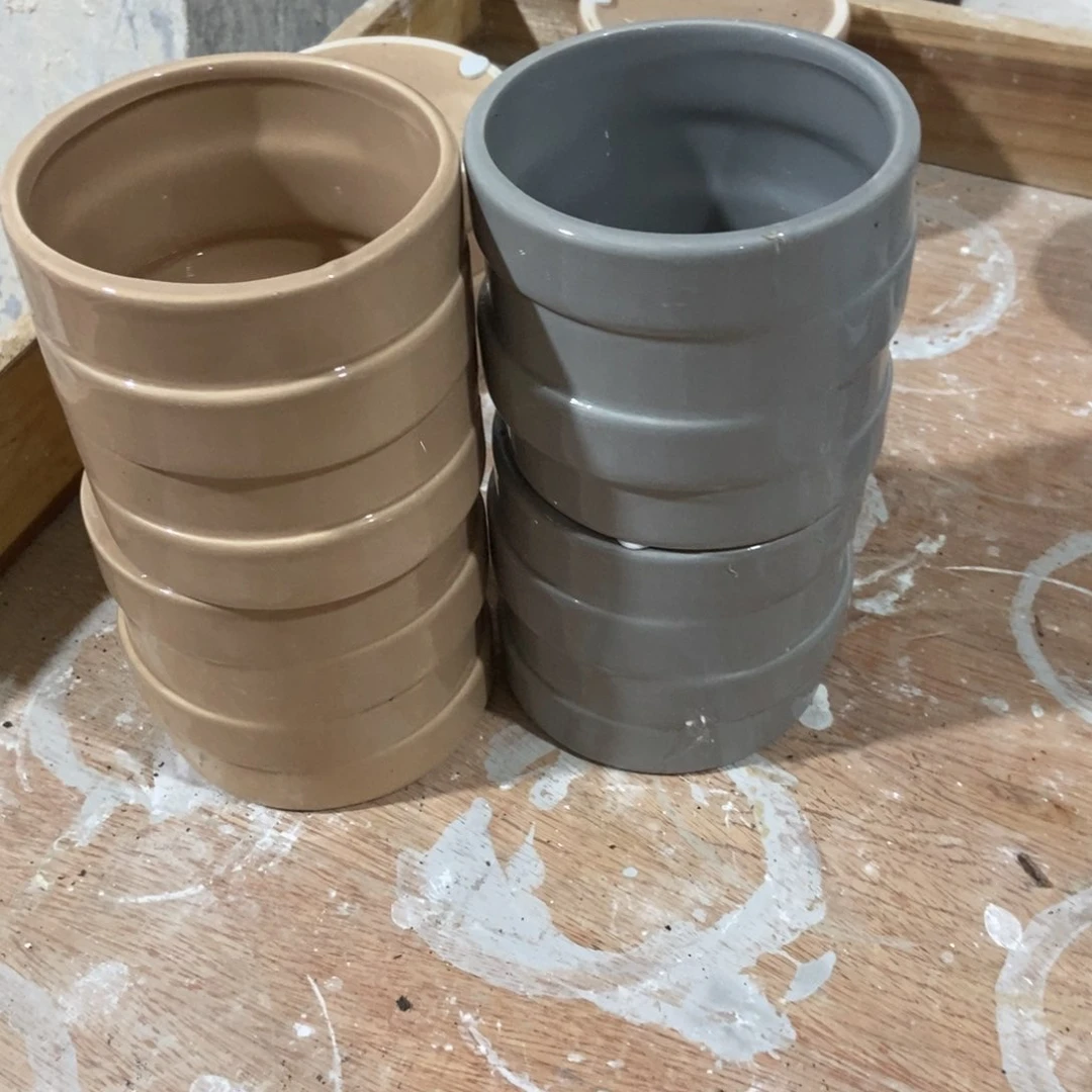 红陶陶瓷花盆满12米包邮