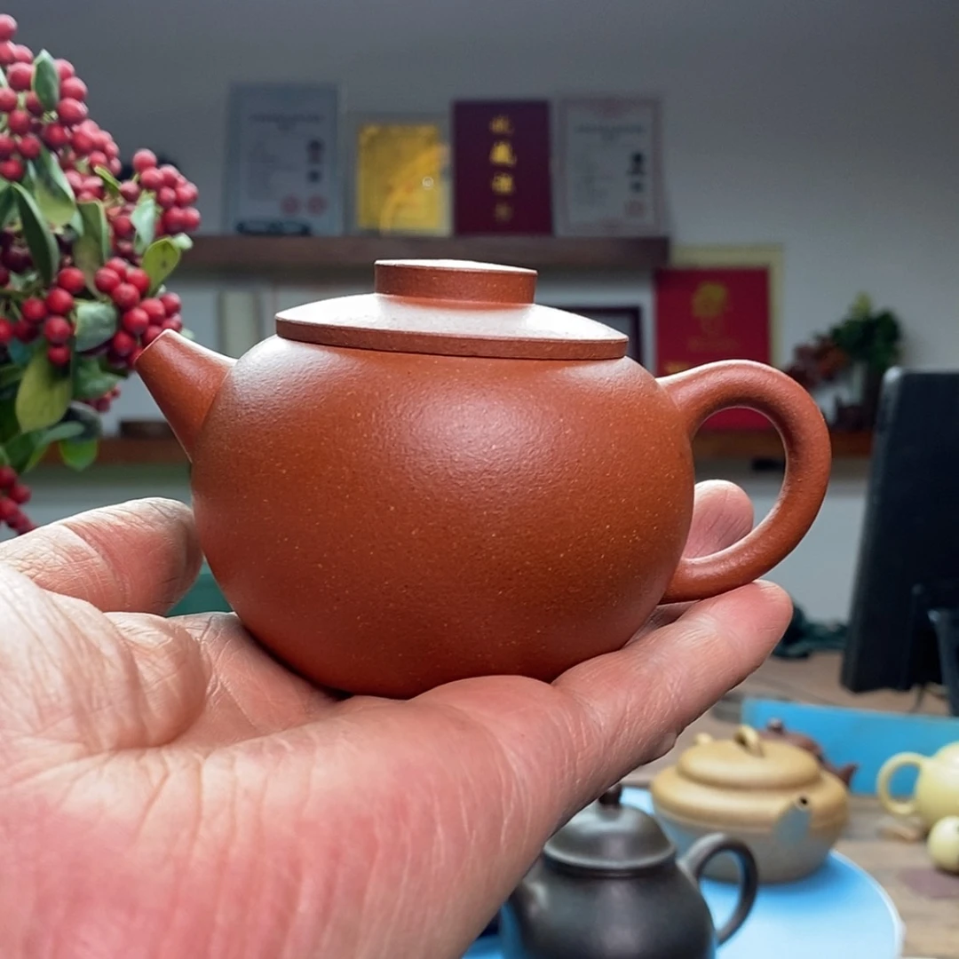【闪购商品】茶壶段泥巨轮珠:180CC裴佳文:国工