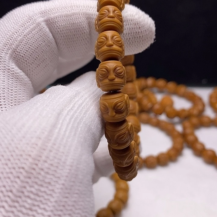 猴头核桃吊坠古：三星