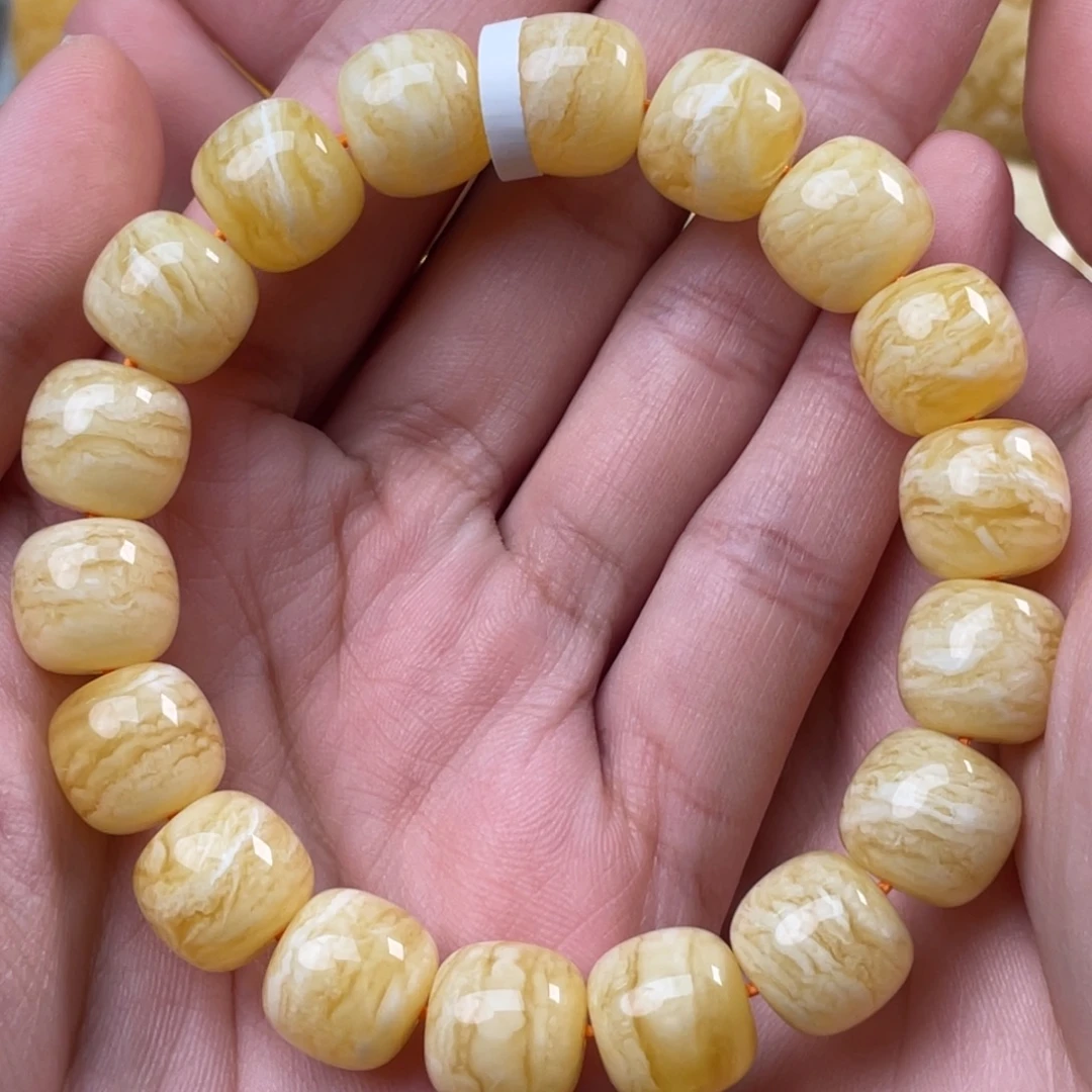 蜜蜡未镶嵌珠宝奇石微瑕11.9mm