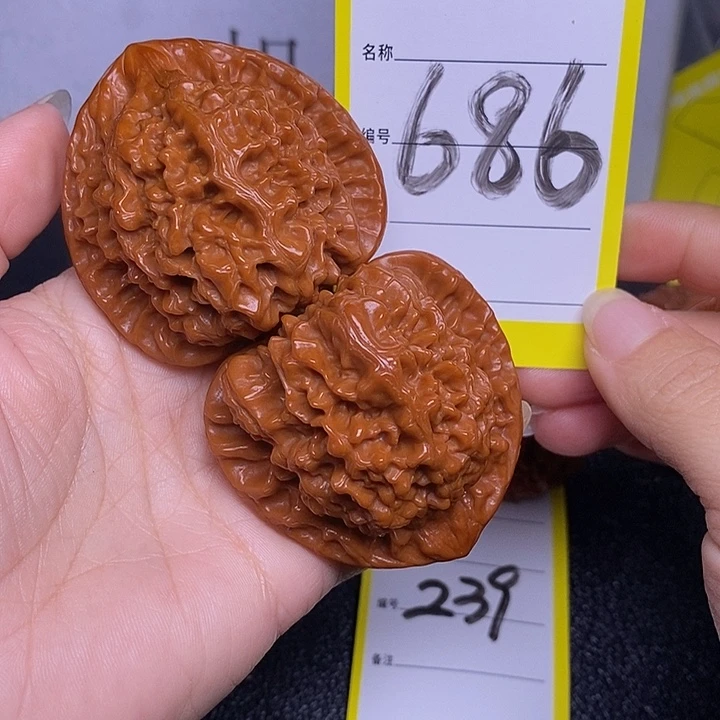 把件文玩核桃686/51官帽