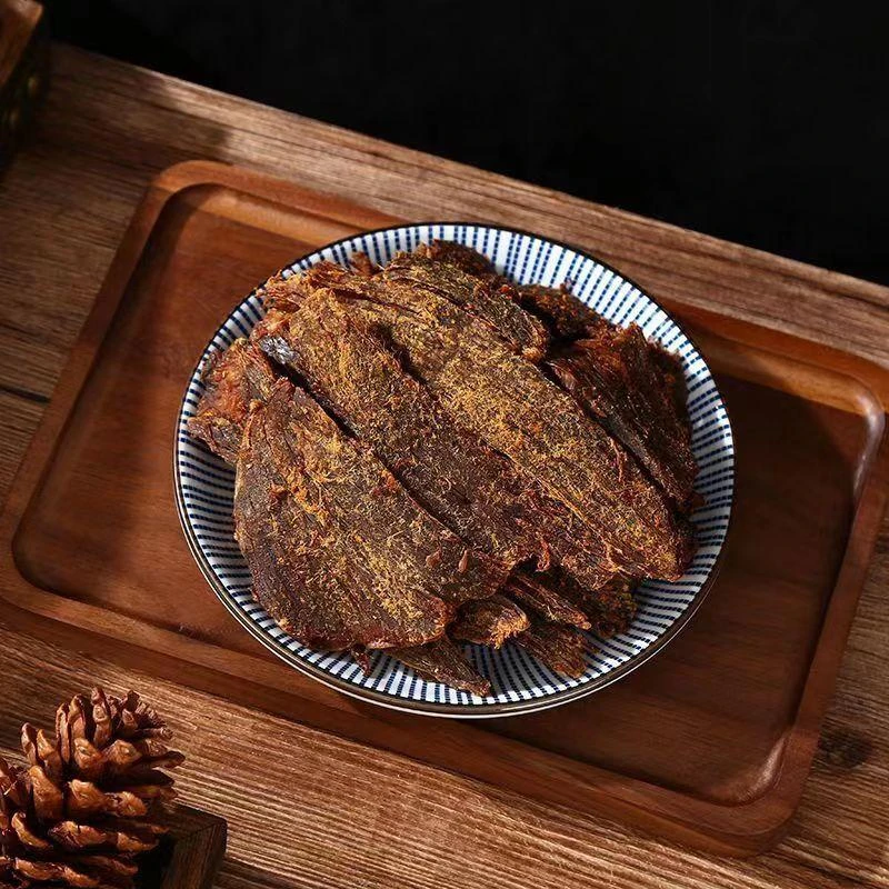 湖岭牛肉干温州特产 中大片装500g特产精选特产