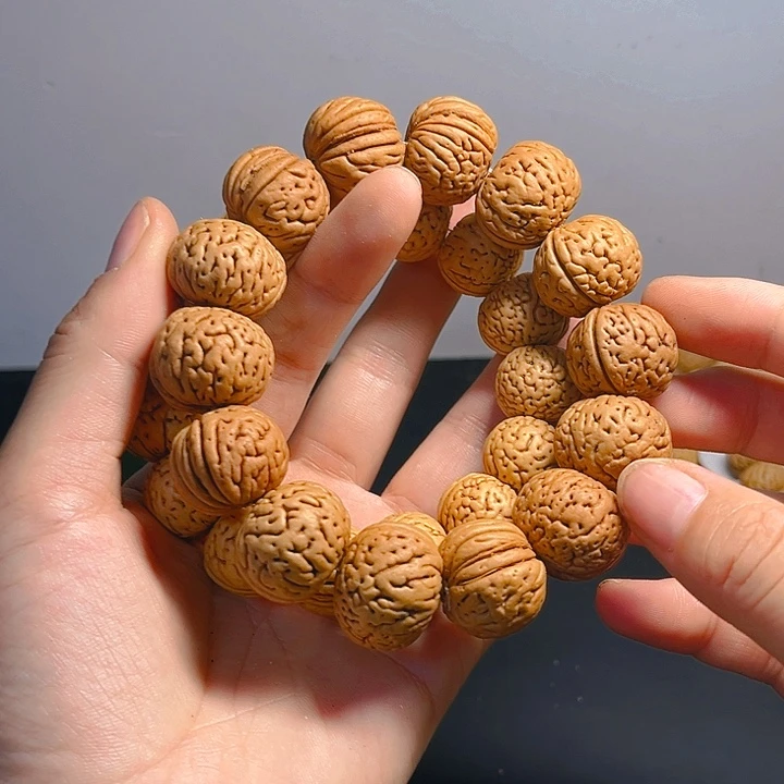 橡***树桃核吊坠桃核手串