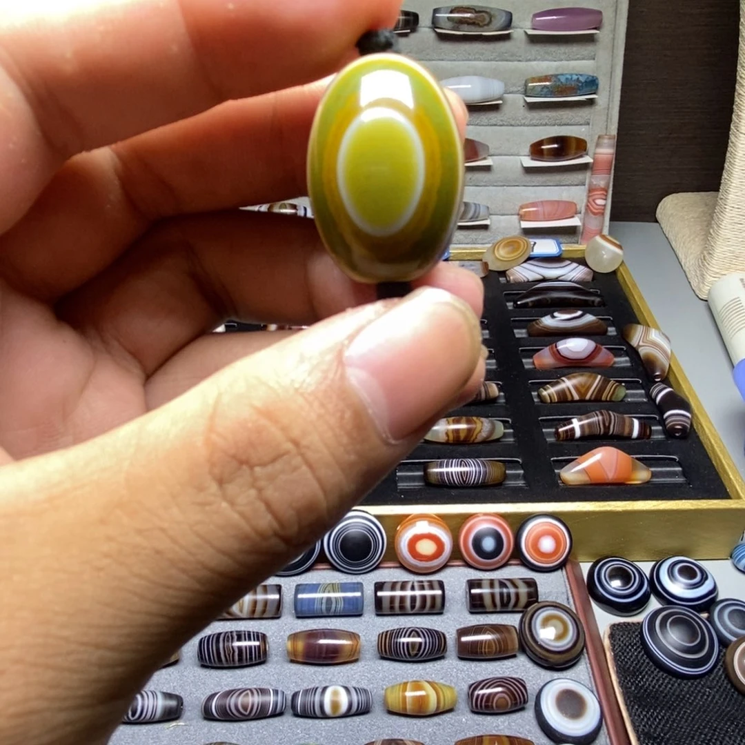 玛瑙/玉髓合金珠宝半成品