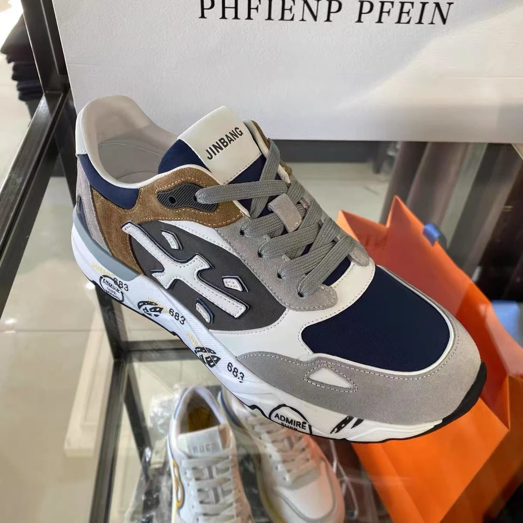 JINBNG/金榜2025春季透气时尚休闲鞋跑步薄款减震时尚休闲