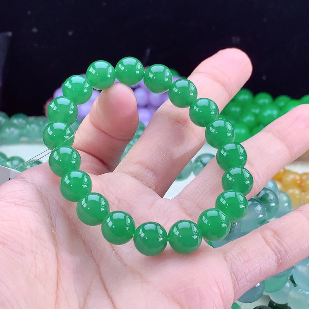 翡翠手链未镶嵌卡10