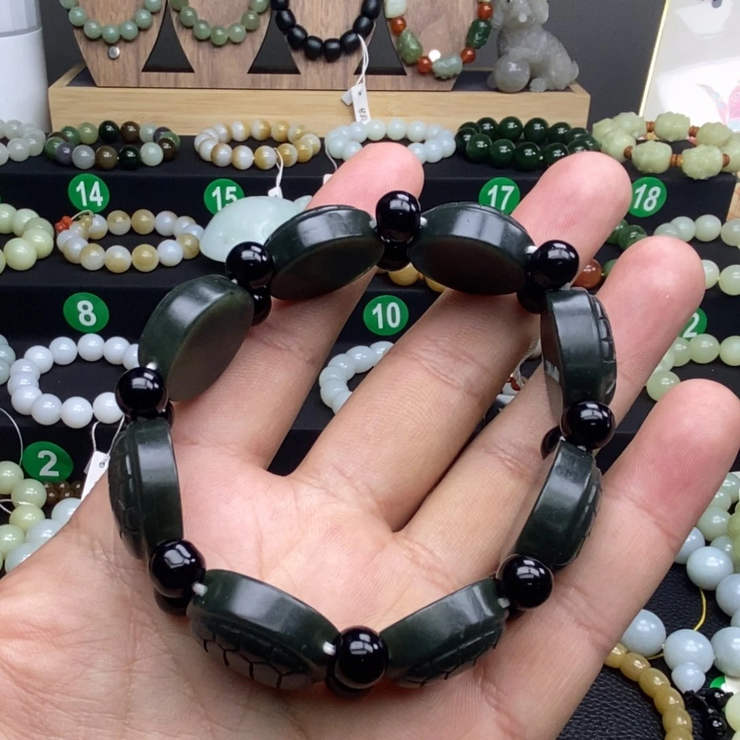 和田玉手链未镶嵌