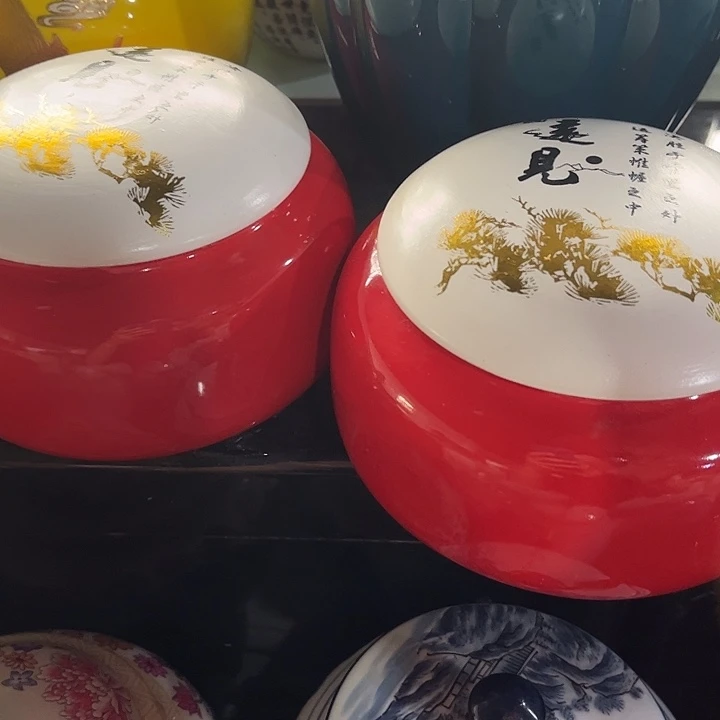 摆件陶瓷茶叶罐密封罐等