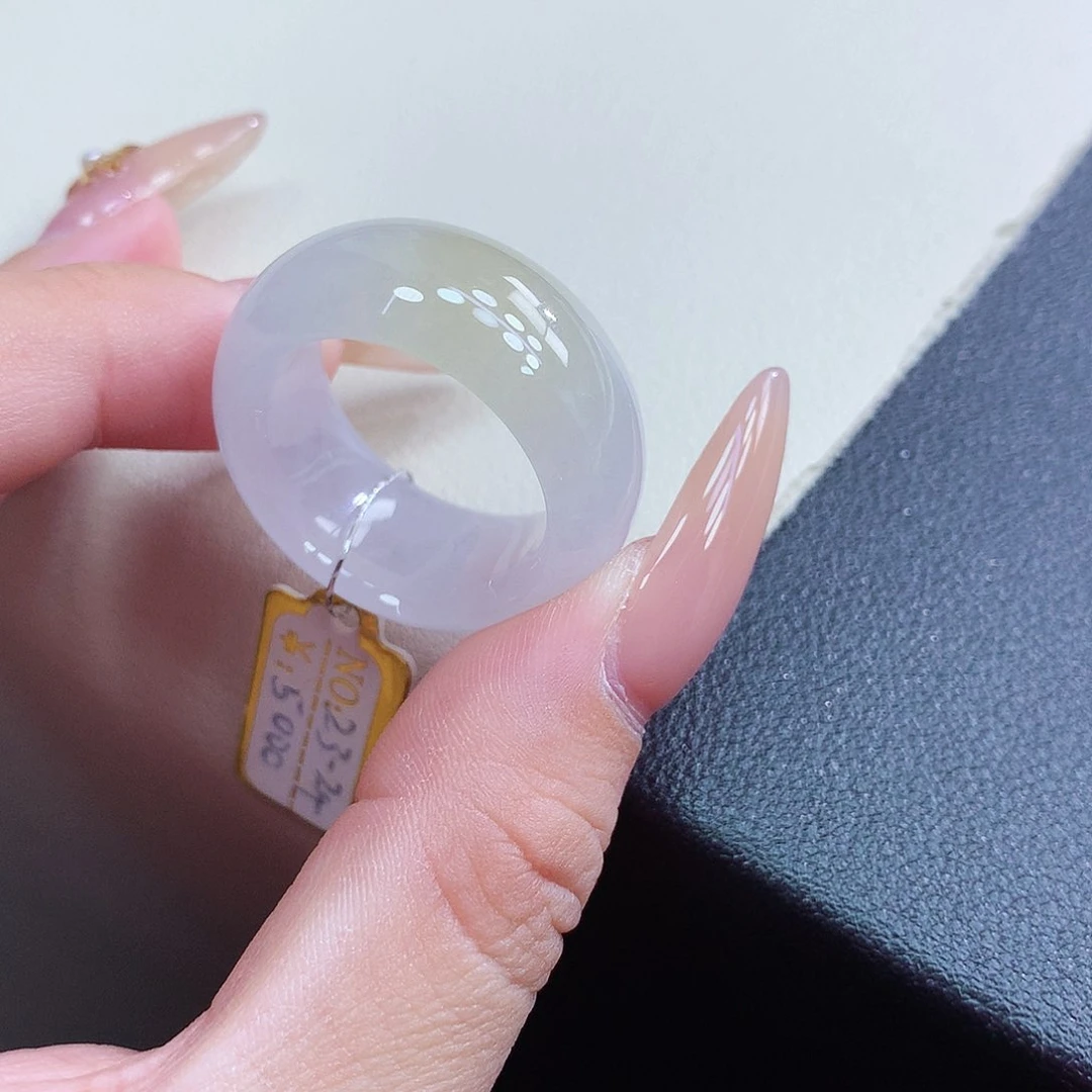 未镶嵌戒指翡翠23-24号