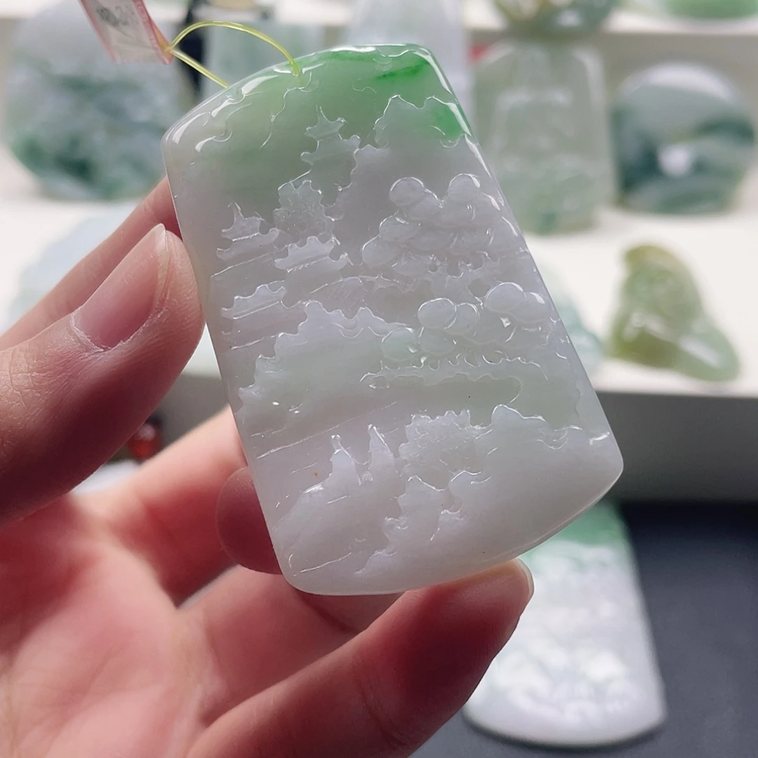 翡翠未镶嵌颈饰天然翡翠1111111