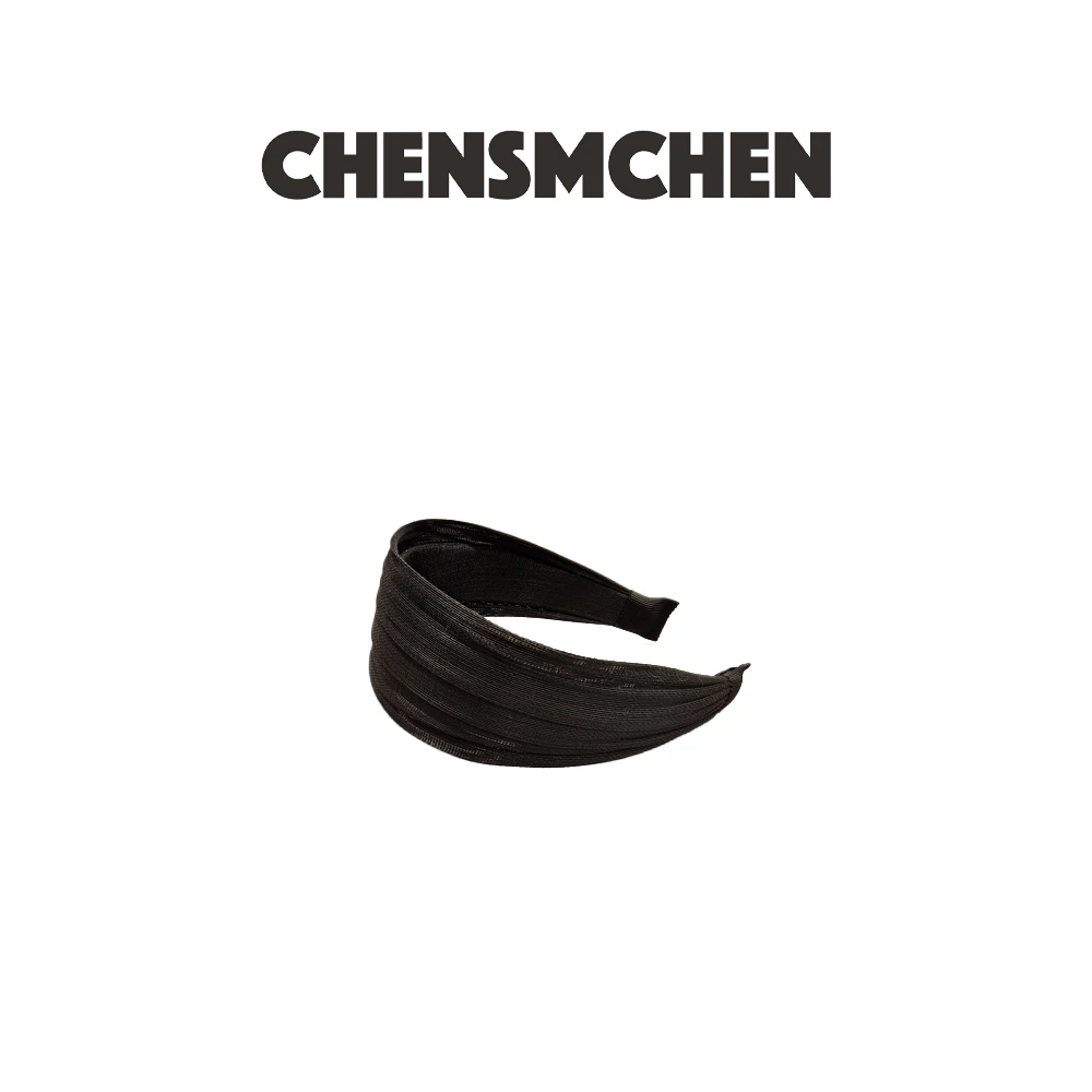 CHENSMCHEN 宽边暗纹精致显脸小洋气头箍
