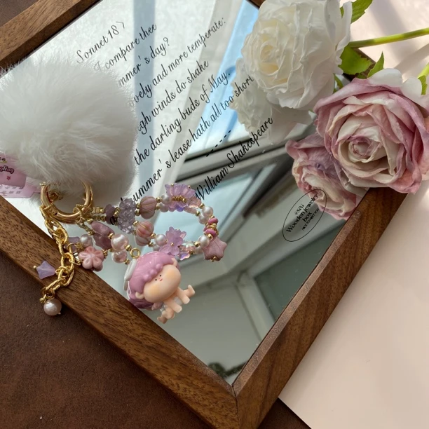 2827葡萄冻冻小众原创手机链