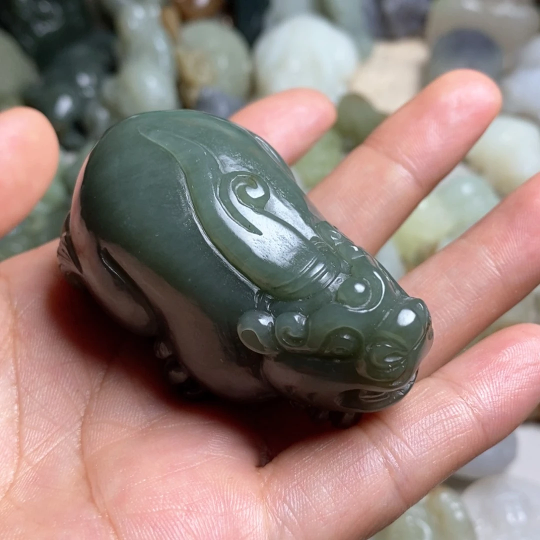 【闪购商品】和田玉未镶嵌挂件@***地