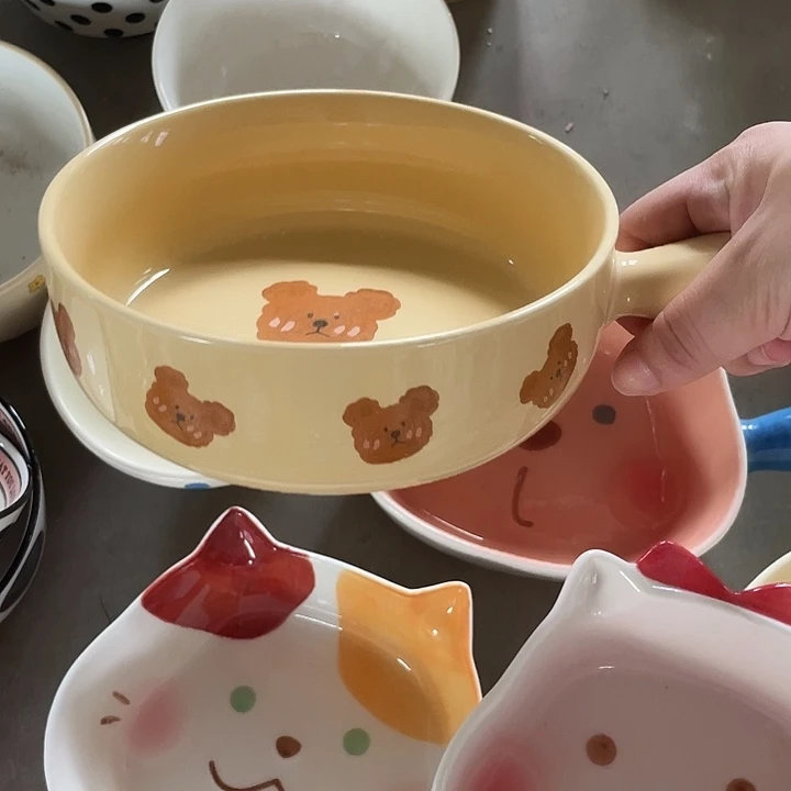稻谷壳熊头手柄一个