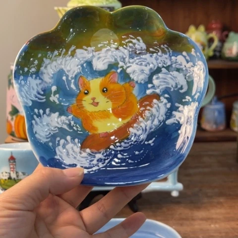 炉景德镇釉下手绘陶瓷