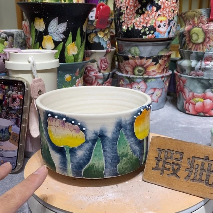 景德镇艺术手绘作品