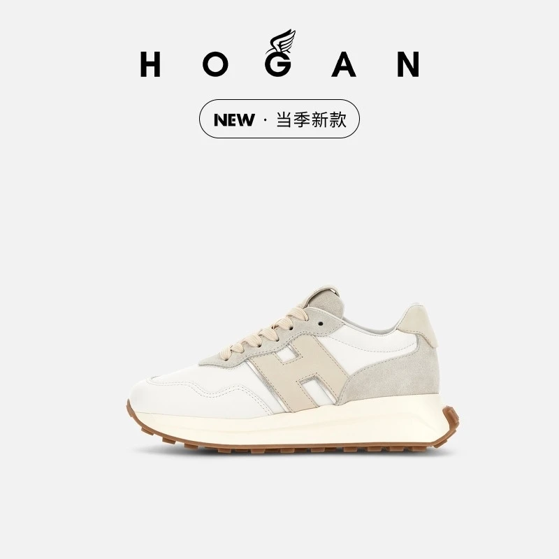 HOGAN女鞋新品H641系列复古时尚舒适厚底鞋休闲鞋