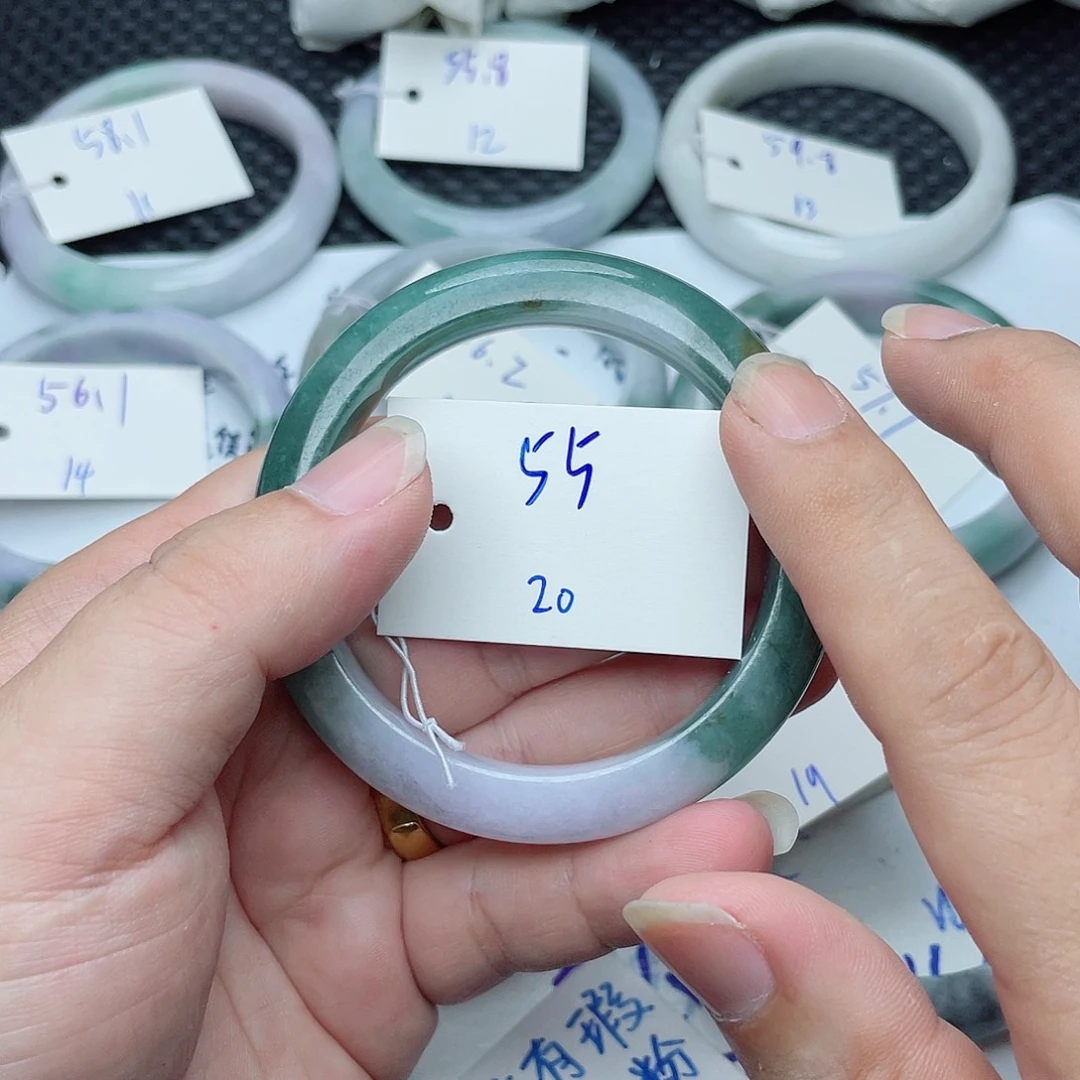 未镶嵌手镯翡翠翡翠手镯20