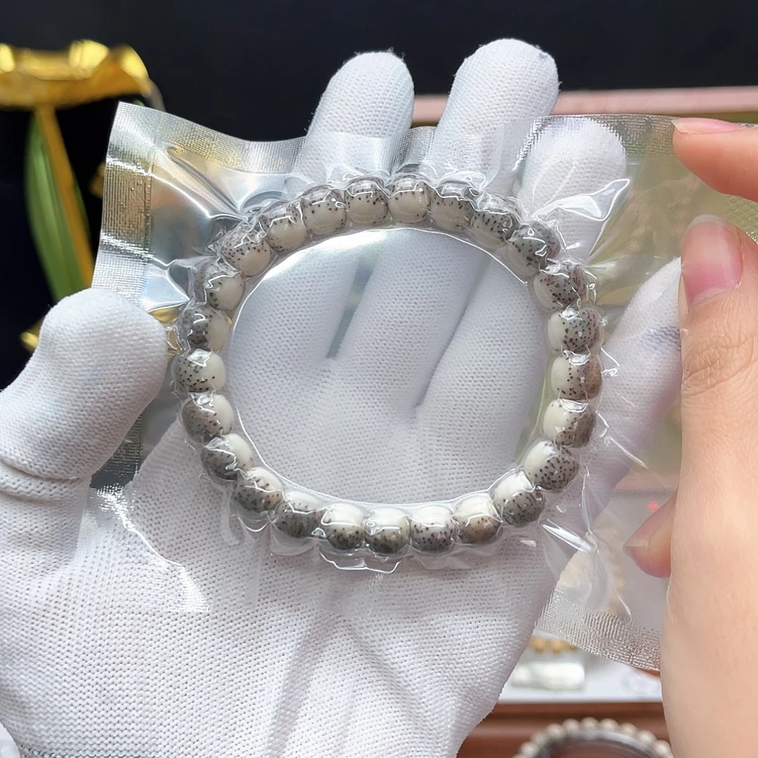 手串星月菩提绿背河豚货头单圈