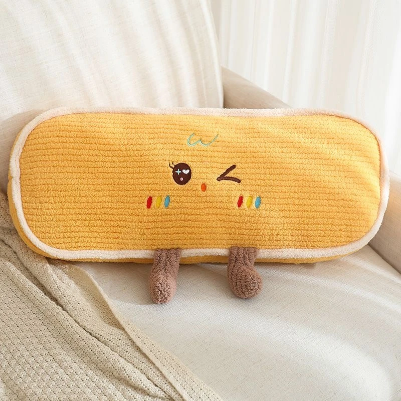 面包抱枕毛绒玩具新款生日礼物