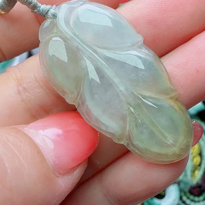 颈饰未镶嵌翡翠天然A货61