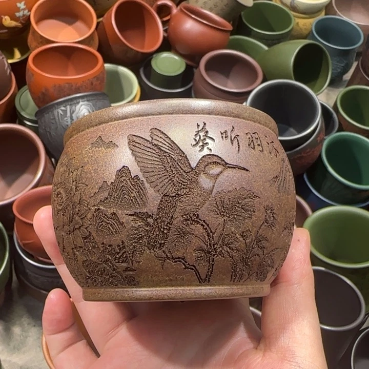 茶杯紫砂全手工紫砂