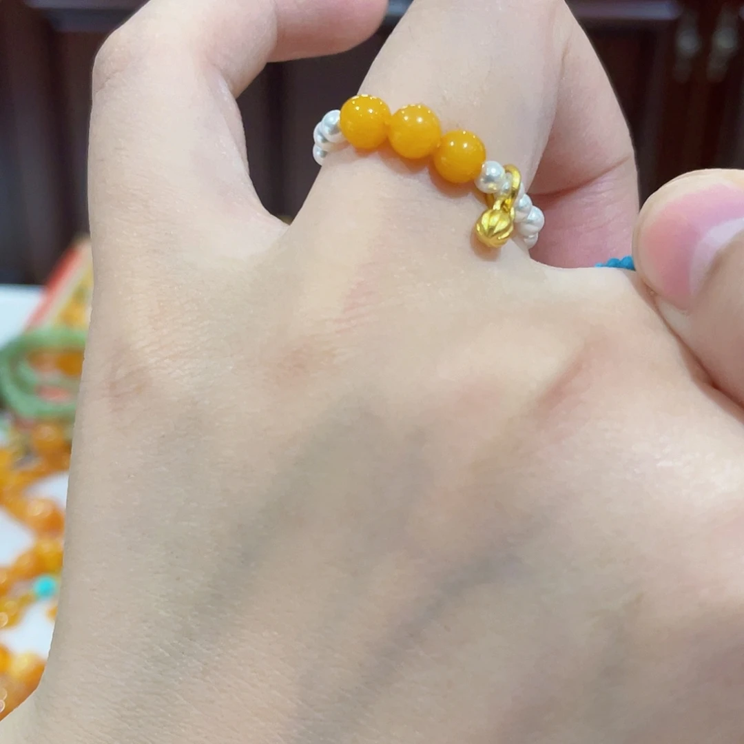 手链蜜蜡未镶嵌手串