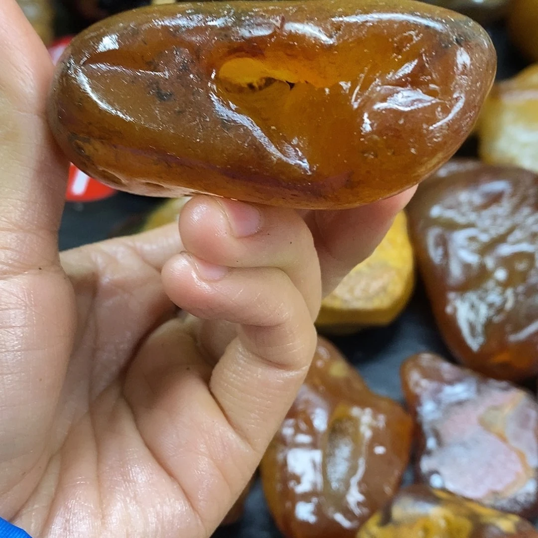 玛瑙/玉髓未镶嵌手把件