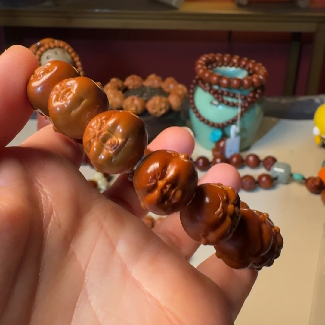 橄榄核手串/手链手工百态