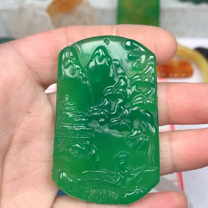 玛瑙/玉髓颈饰未镶嵌红***家