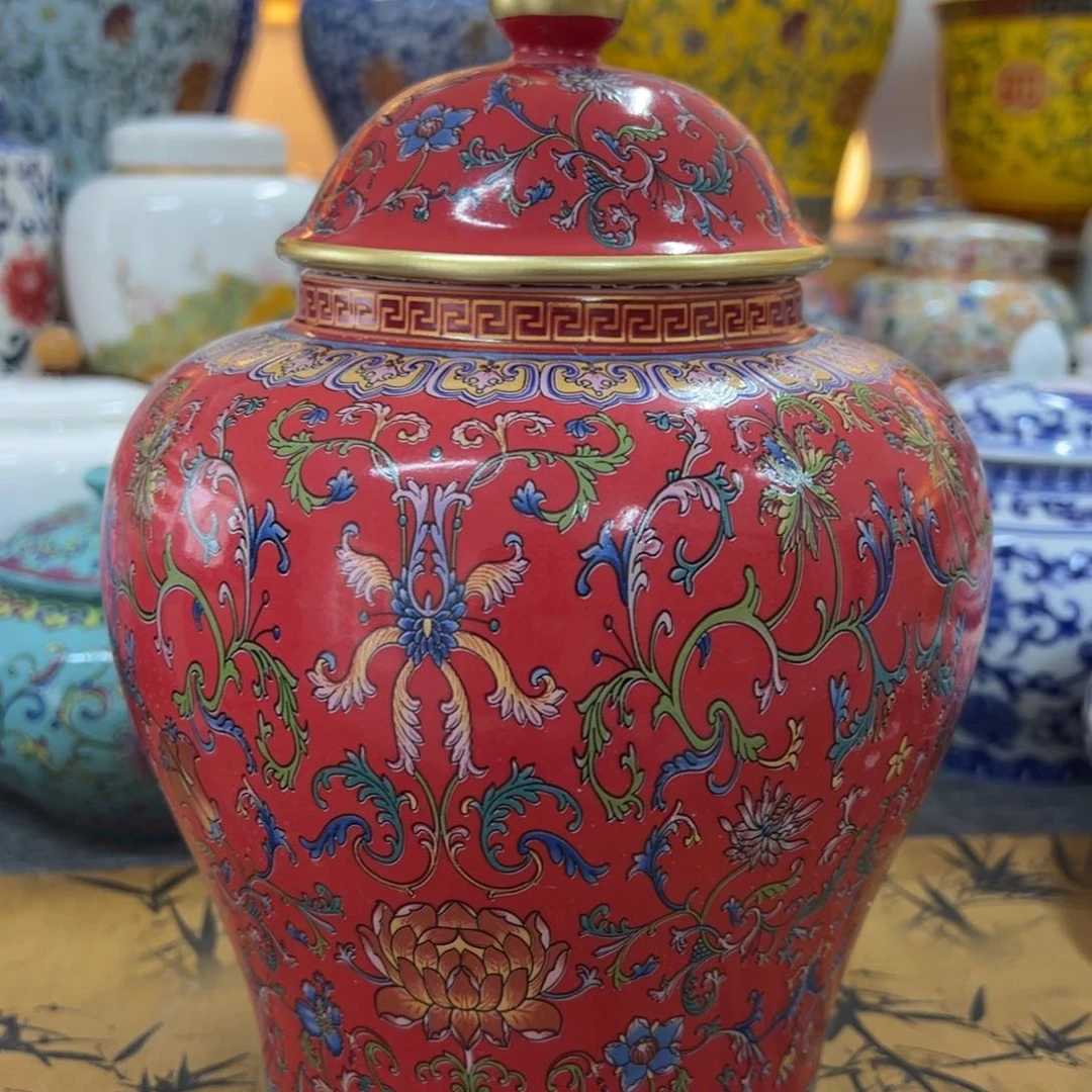 高端定制陶瓷茶叶罐