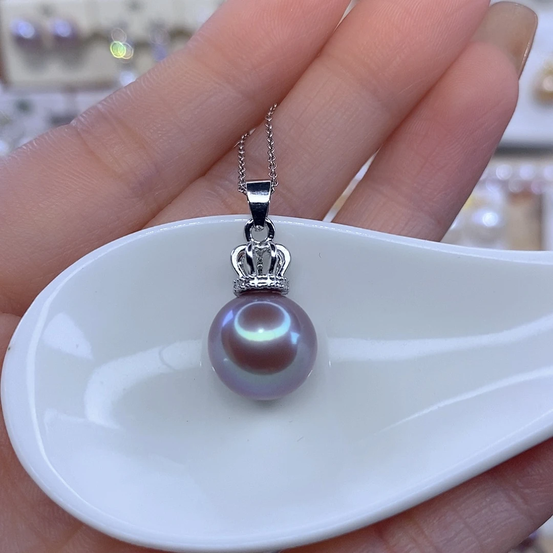 合金淡水珍珠颈饰