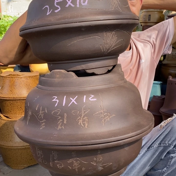 紫砂花盆没有呜呜呜好喜欢这个节目就是这么