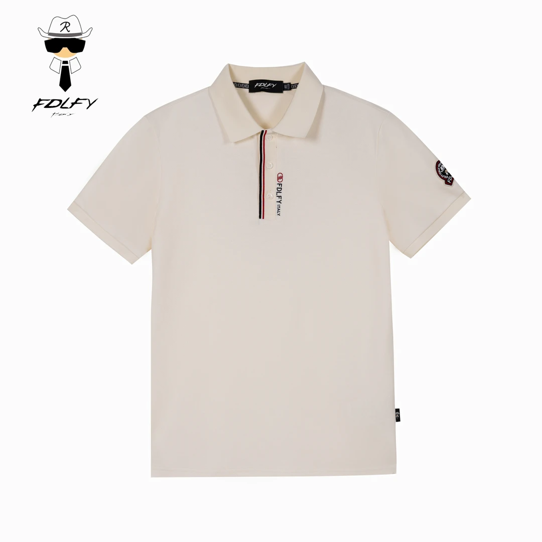 FDLFY老佛爷夏季polo衫男短袖潮流运动翻领
