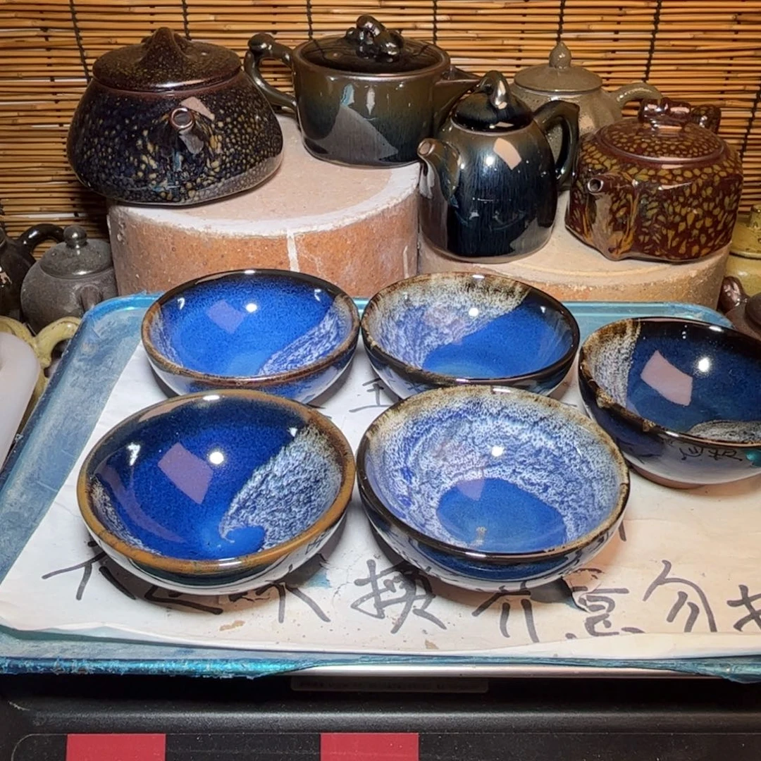 茶盏建窑建盏 微瑕作品