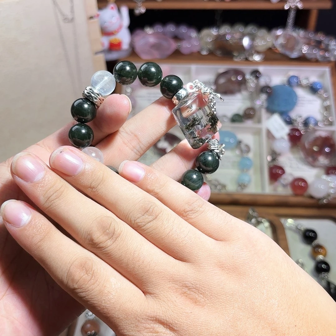 ****y手链水晶未镶嵌水晶