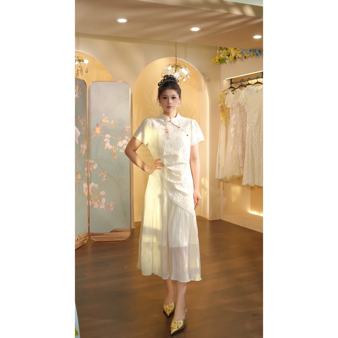 王超越定制-134（ 相思红豆）连衣裙DMN1185-XX